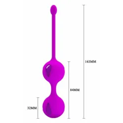 Pretty Love Boules de Geisha Tighten Up II Pretty Love 8.5 x 3.2cm Violet